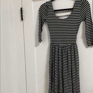 Hollister XS Striped Dress